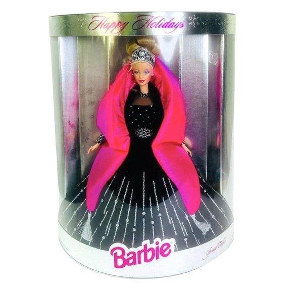 Barbie Doll Vintage 1998 Special Edition Happy Holidays NIB NRFB Mattel - Picture 1 of 5